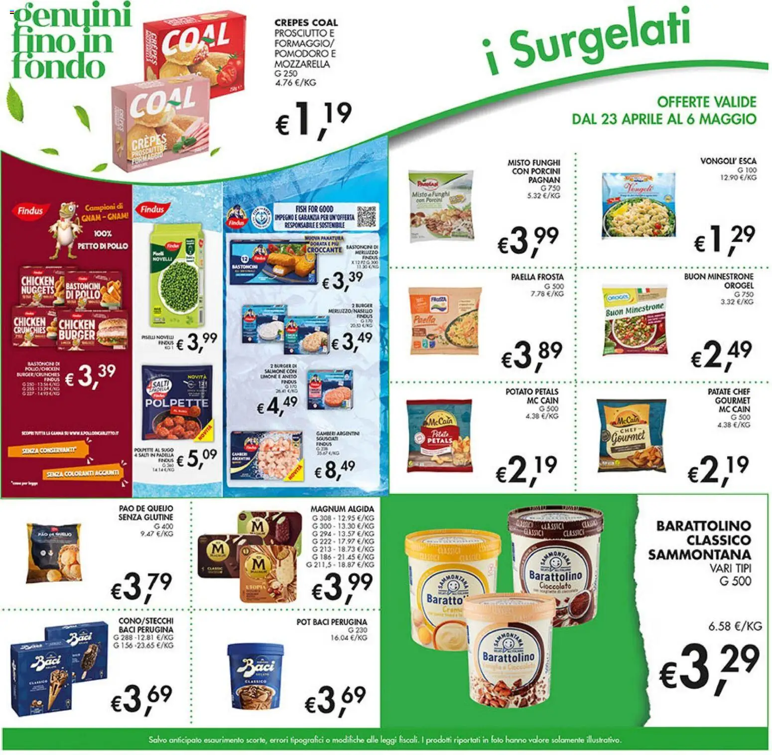 Volantino Coal del 23.04.2026 | Pagina: 13 | Prodotti: Minestrone, Patate, Limone, Prosciutto