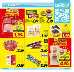 Anteprima del volantino SuperConveniente volantino Catania, Misterbianco valido a partire dal 31/07/2026 | Pagina: 9 | Prodotti: Pancetta, Pasta, Wurstel, Tortelloni