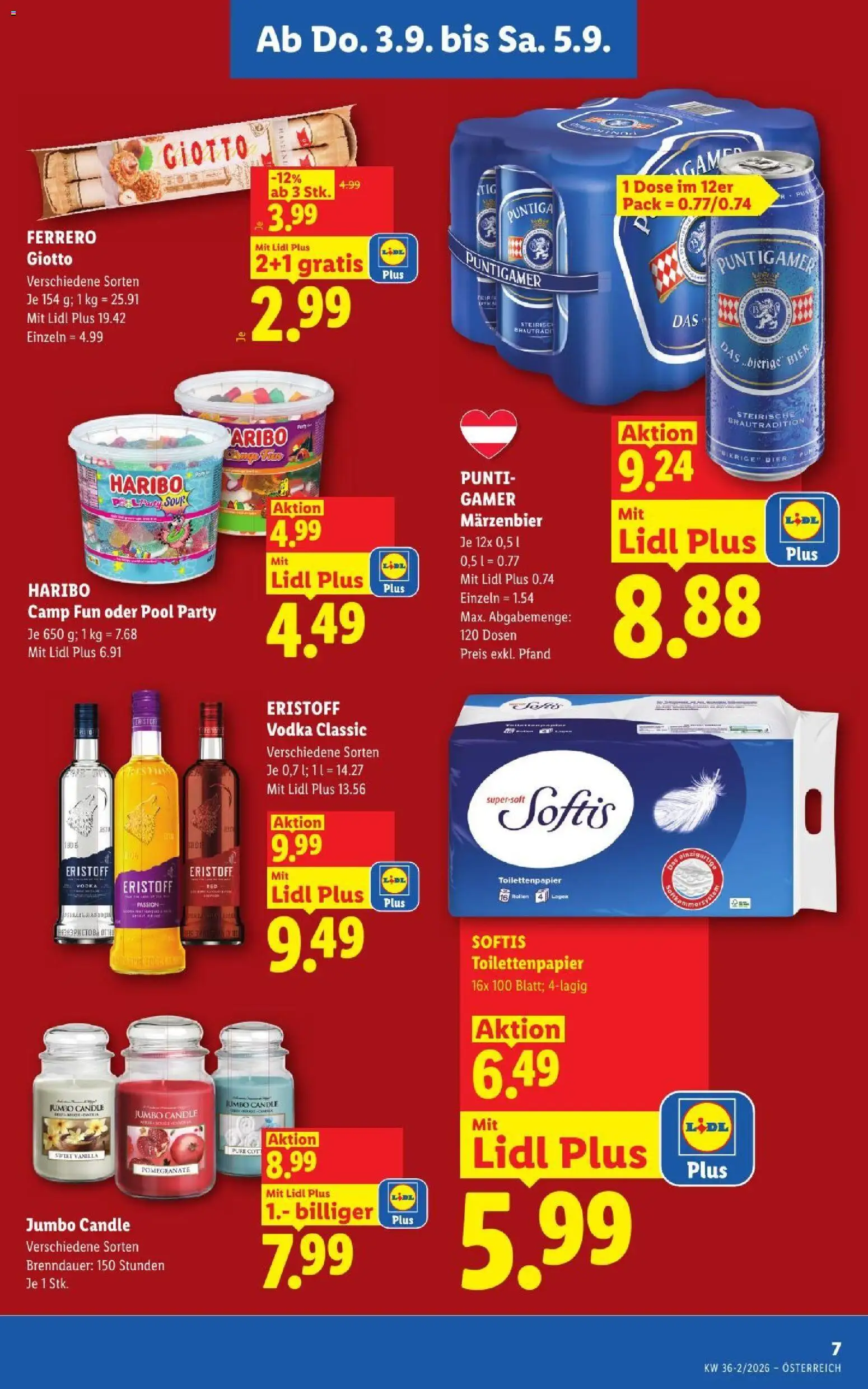 Lidl - Flugblatt gültig ab 03.09.2026 | Seite: 9