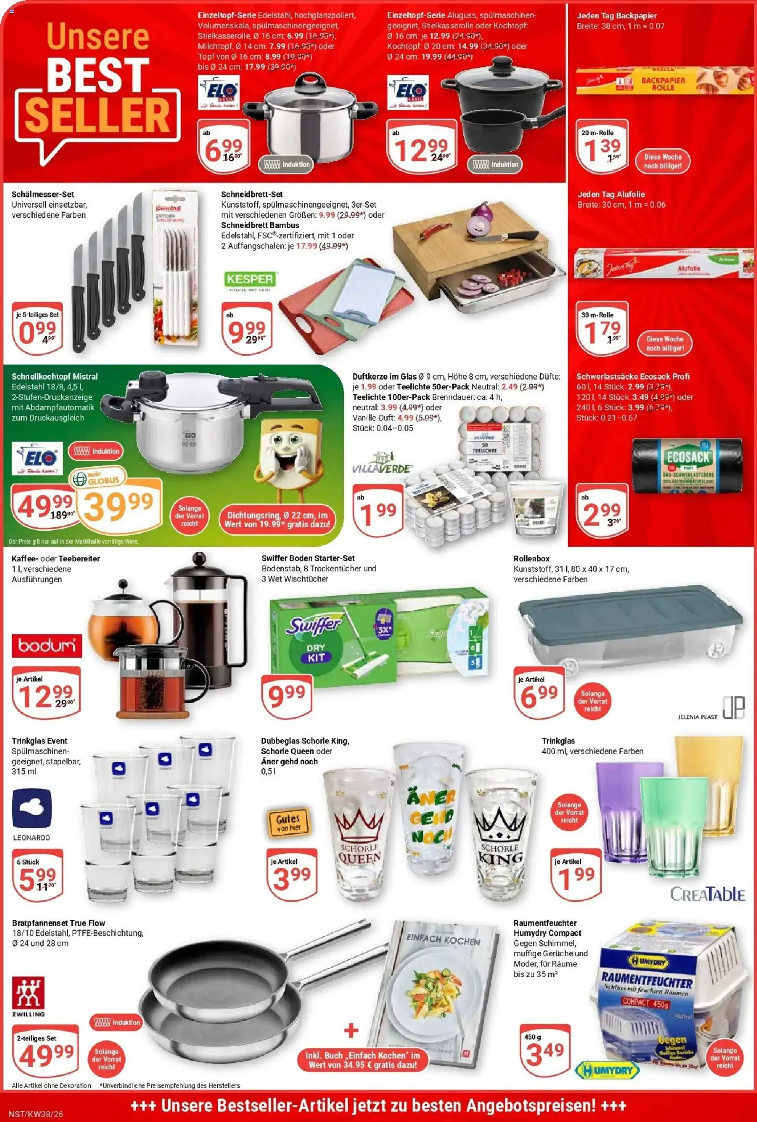 Globus Prospekt Neustadt (ab 14.09.2026) » Angebote online | Seite: 24 | Produkte: Kaffee, Swiffer