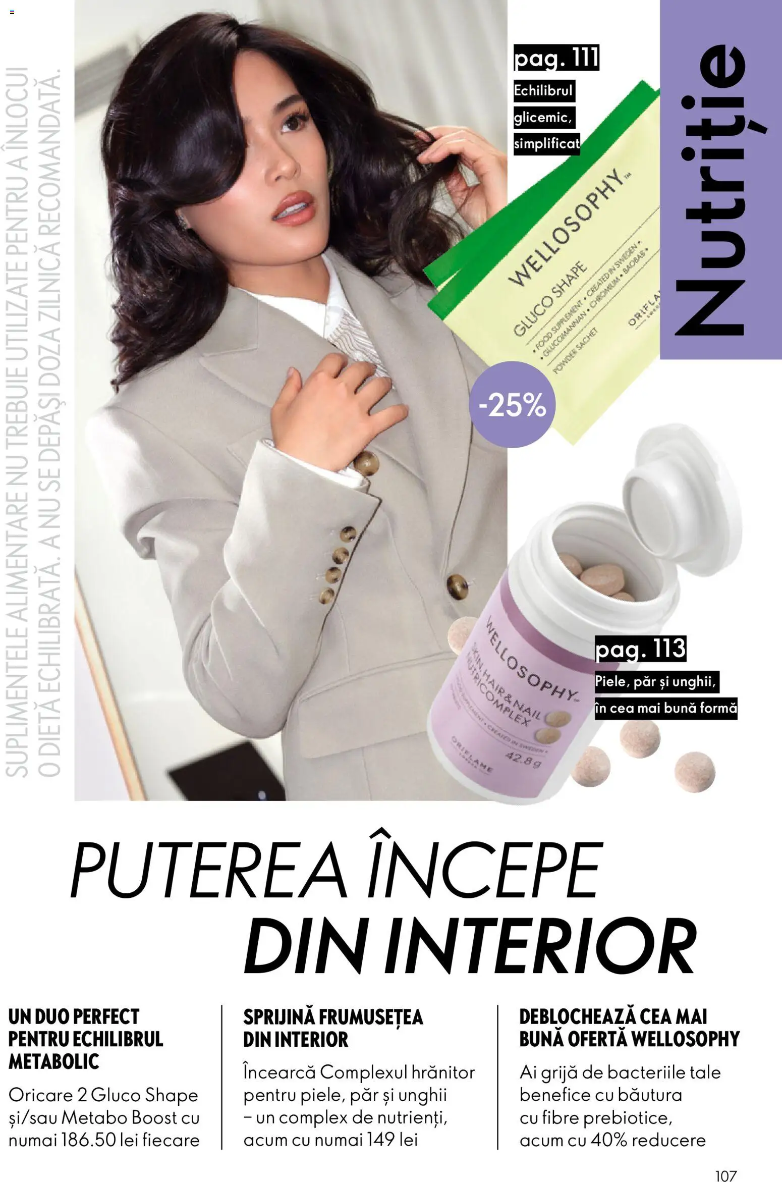Noul catalog Oriflame – valabil de la 19.08.2026 | Pagină: 107