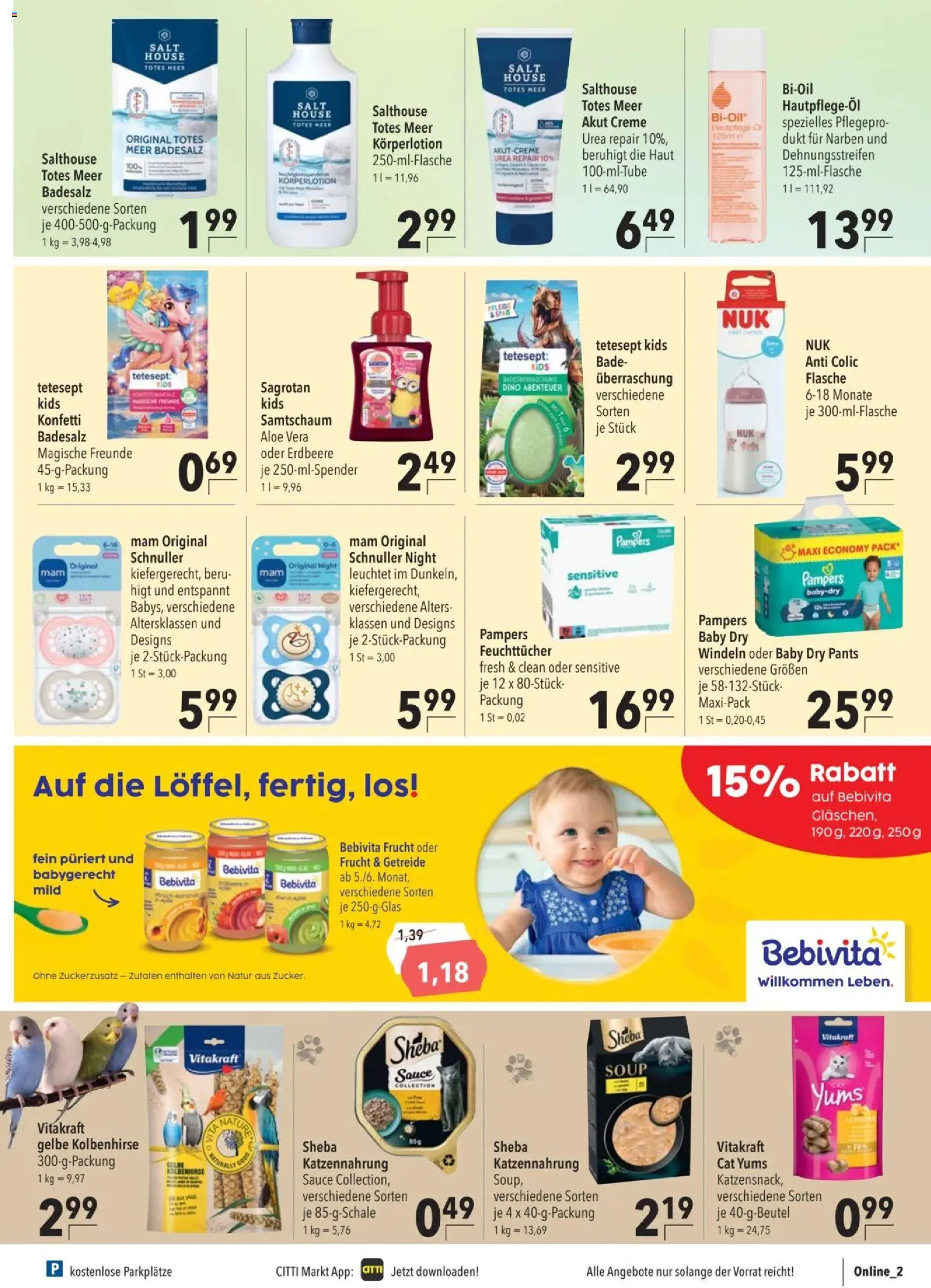 CITTI tilbudsavis – gyldig fra 21/10/2026 | Side: 15 | Produkter: Creme, Salt, Aloe Vera