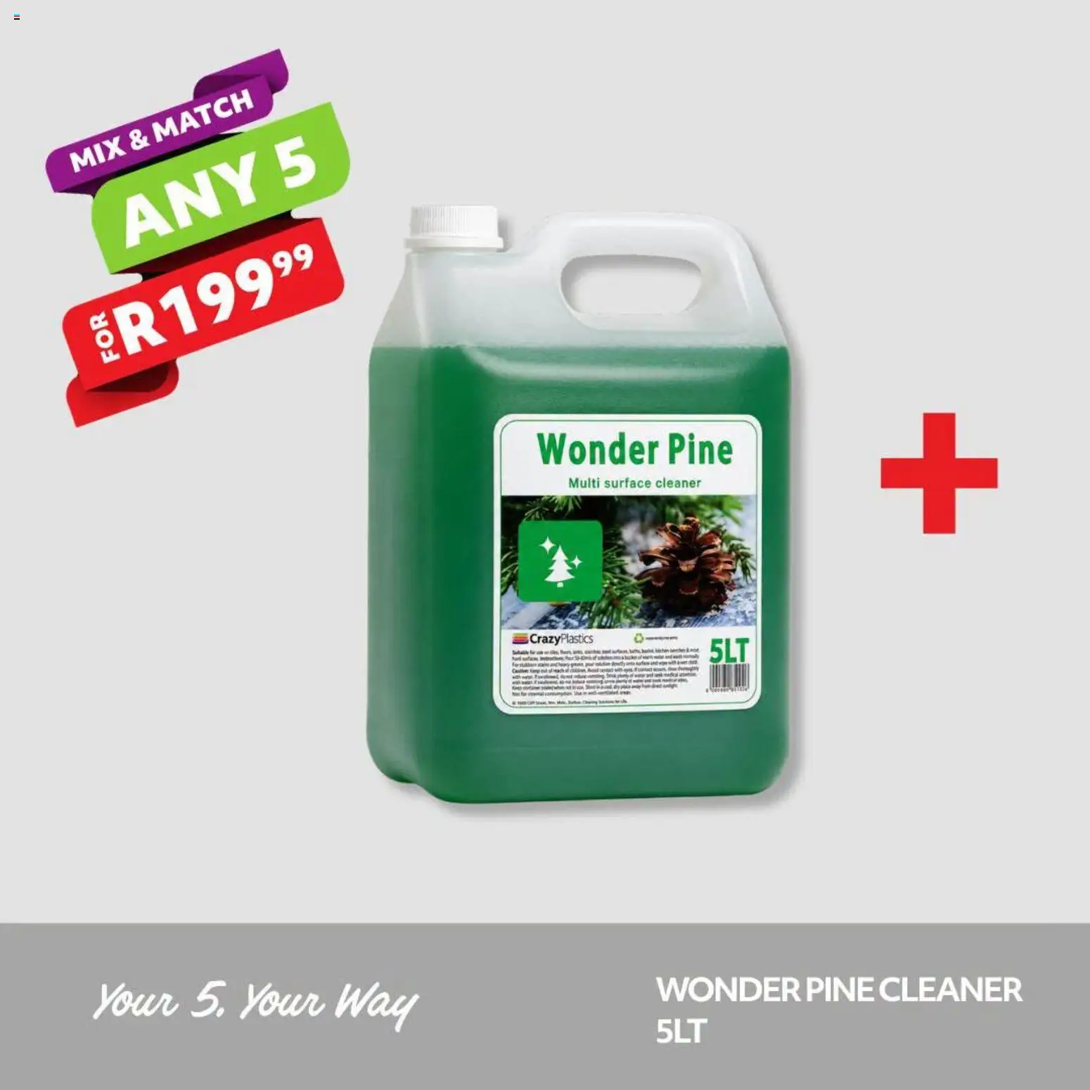 New Crazy Plastics catalogue – valid from 25/08/2026 | Page: 2 | Products: Surface cleaner