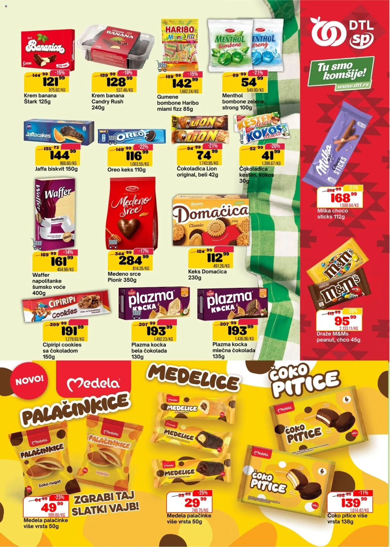 Senta Promet katalog - važi od 03.06.2026 | Strana: 11 | Proizvode: Milka, Keks, Plazma, Palačinke