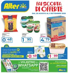 Anteprima del volantino Alter Discount volantino valido a partire dal 20/08/2026