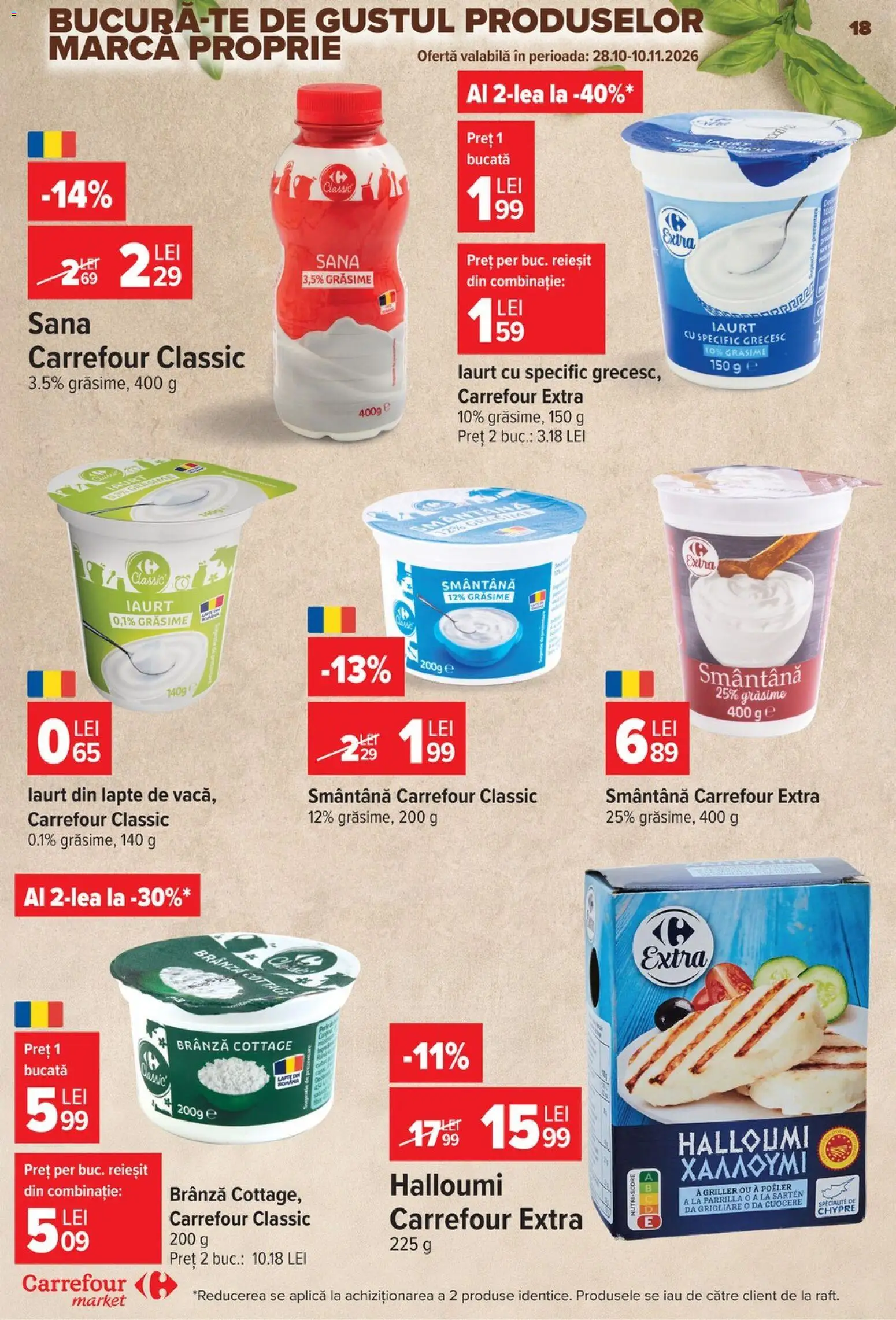 Noul catalog Carrefour – valabil de la 28.10.2026 | Pagină: 18