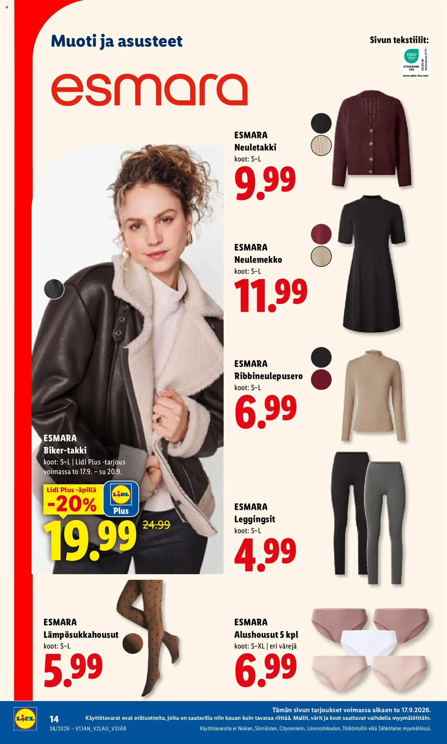 Lidl tarjoukset – voimassa 17/09/2026 alkaen | Sivu: 16