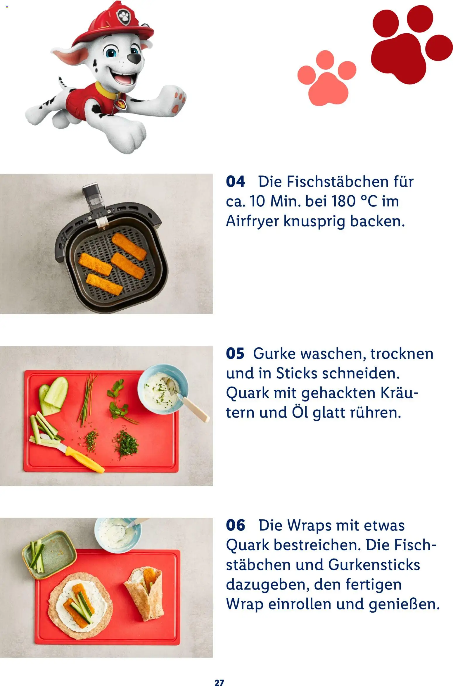 Lidl Německo leták - Paw Patrol od 20.07.2026 | Strana: 27 | Produkty: Airfryer