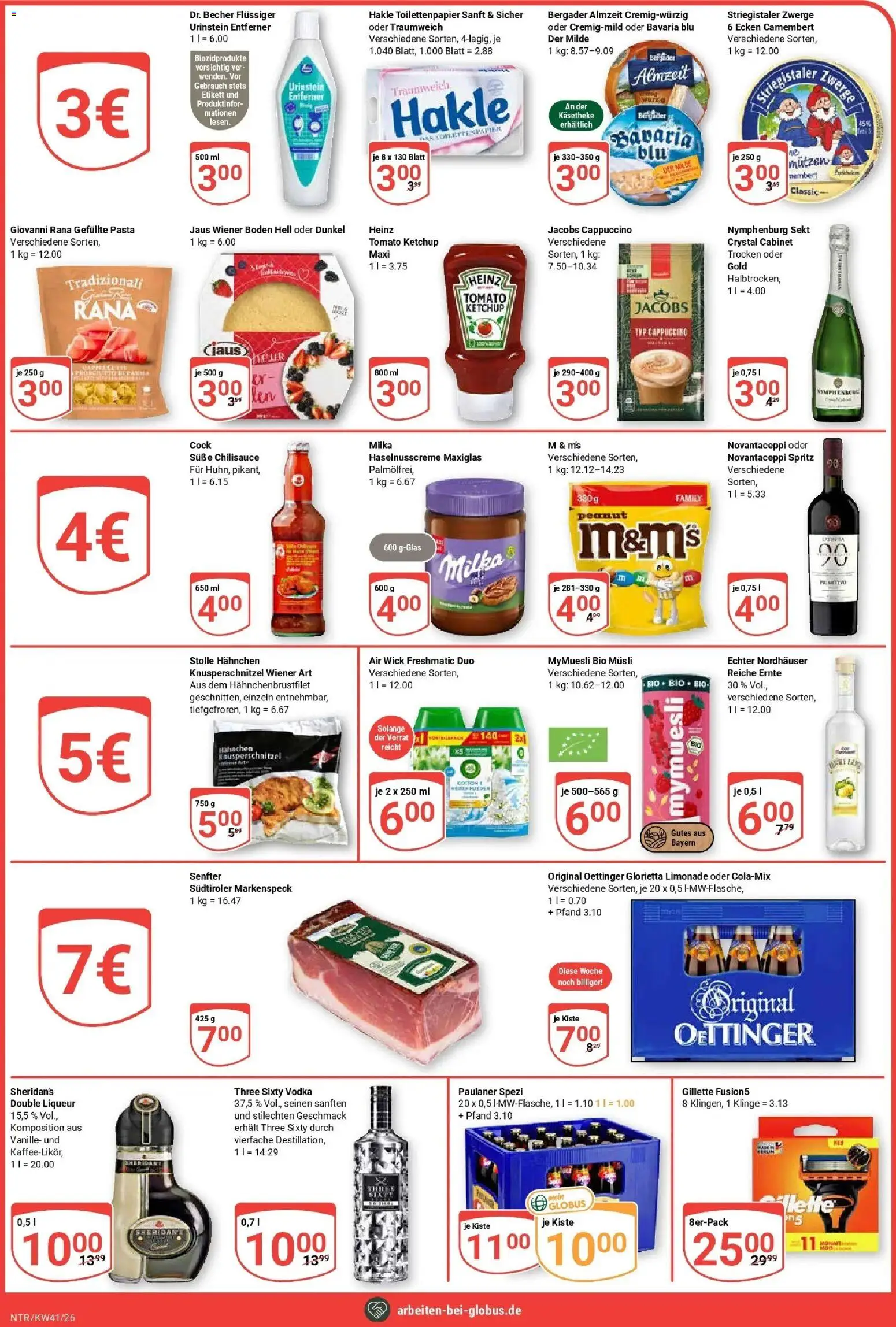 Globus Prospekt Neutraubling (ab 05.10.2026) » Angebote online | Seite: 16 | Produkte: Musli, Oettinger, Vodka, Ketchup