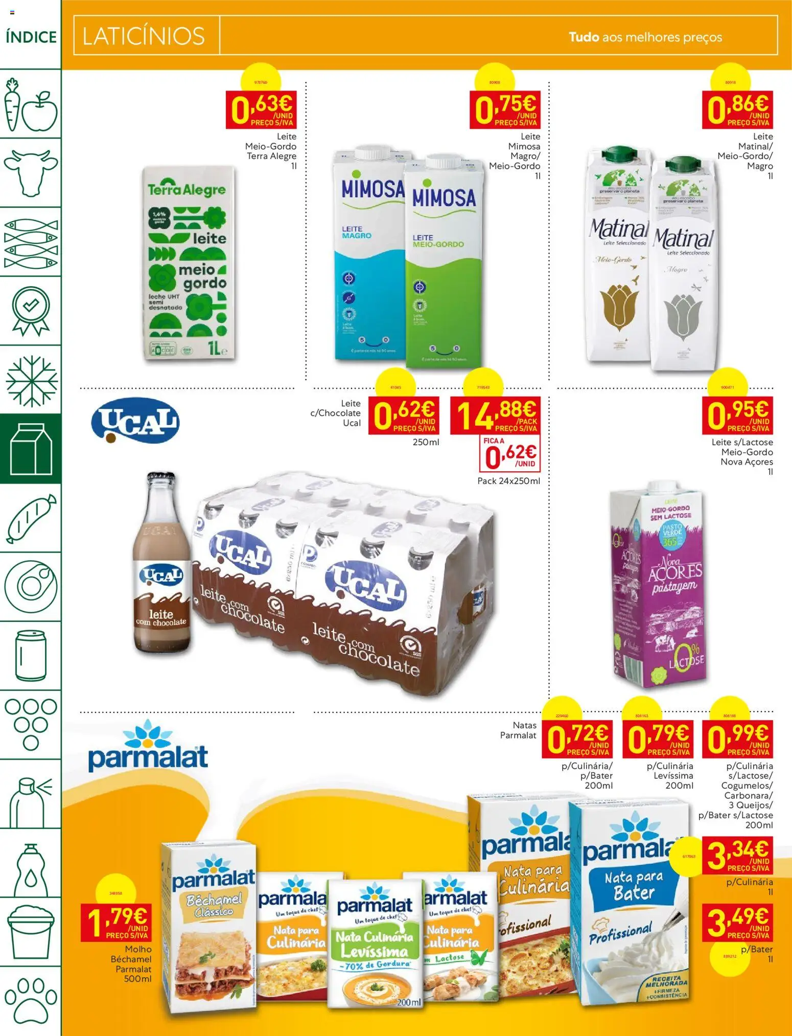 Recheio folheto │ válido de 11/08/2026 | Página: 10 | Produtos: Laticínios, Chocolate, Nata, Natas