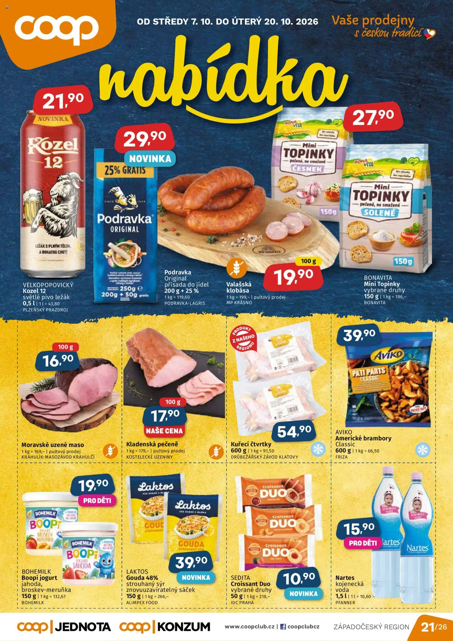 Coop Středa, 7 Října Čerstvé Produkty