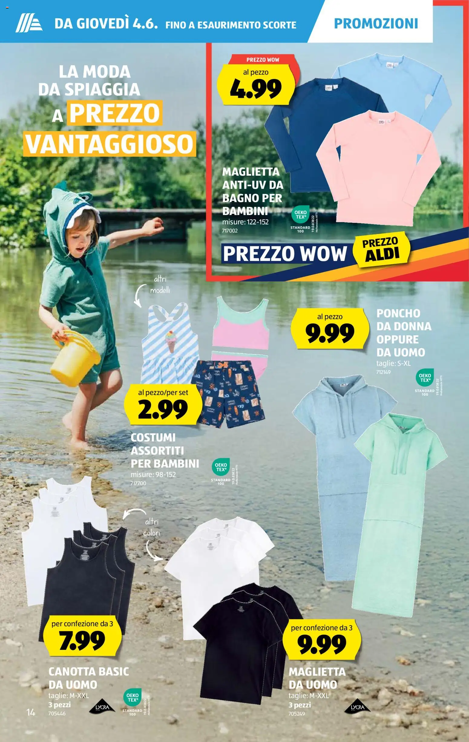 Aldi aktionen IT – gültig ab 04.06.2026 | Seite: 14 | Produkte: Poncho