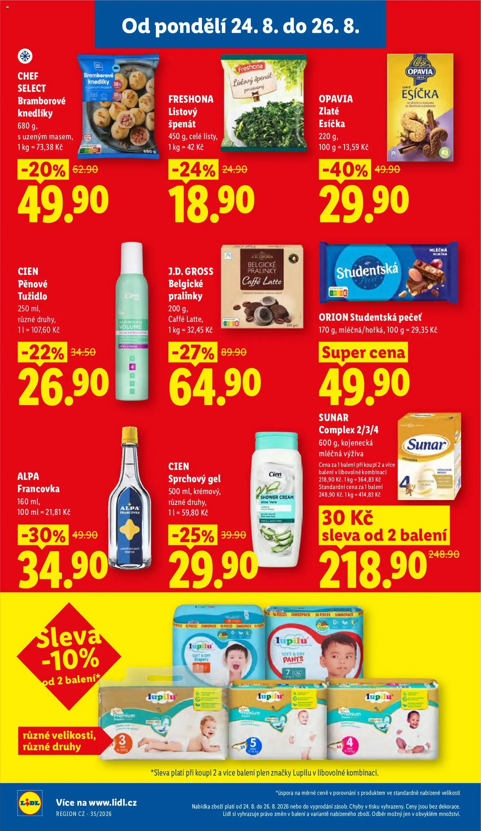 Lidl leták od 24.08.2026 | Strana: 29