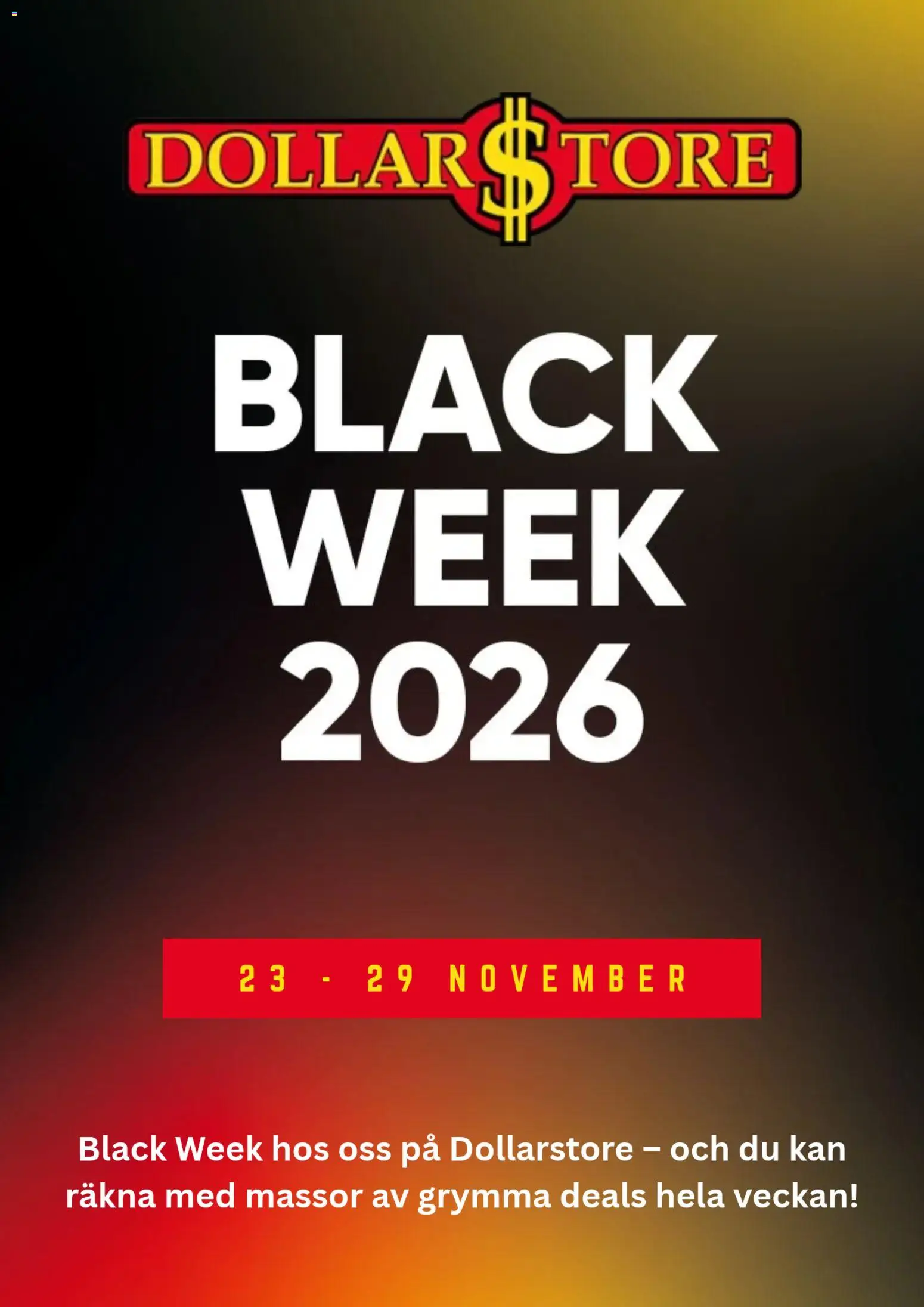 Dollar Store reklamblad aktuell från 22/10/2026 | Sida: 1