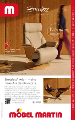 Möbel Martin Katalog Stressless ab 31.08.2026 gültig