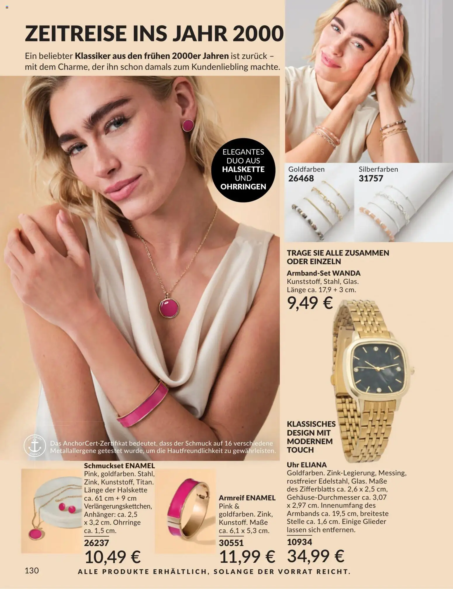 AVON Katalog Juli 2026 – gültig ab 01.07.2026 | Seite: 130 | Produkte: Uhr