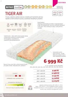 Náhled letáku ASKO nábytek leták - Nabídka matrací od 01.01.2026 | Strana: 20 | Produkty: Tiger, Matrace, Rošt