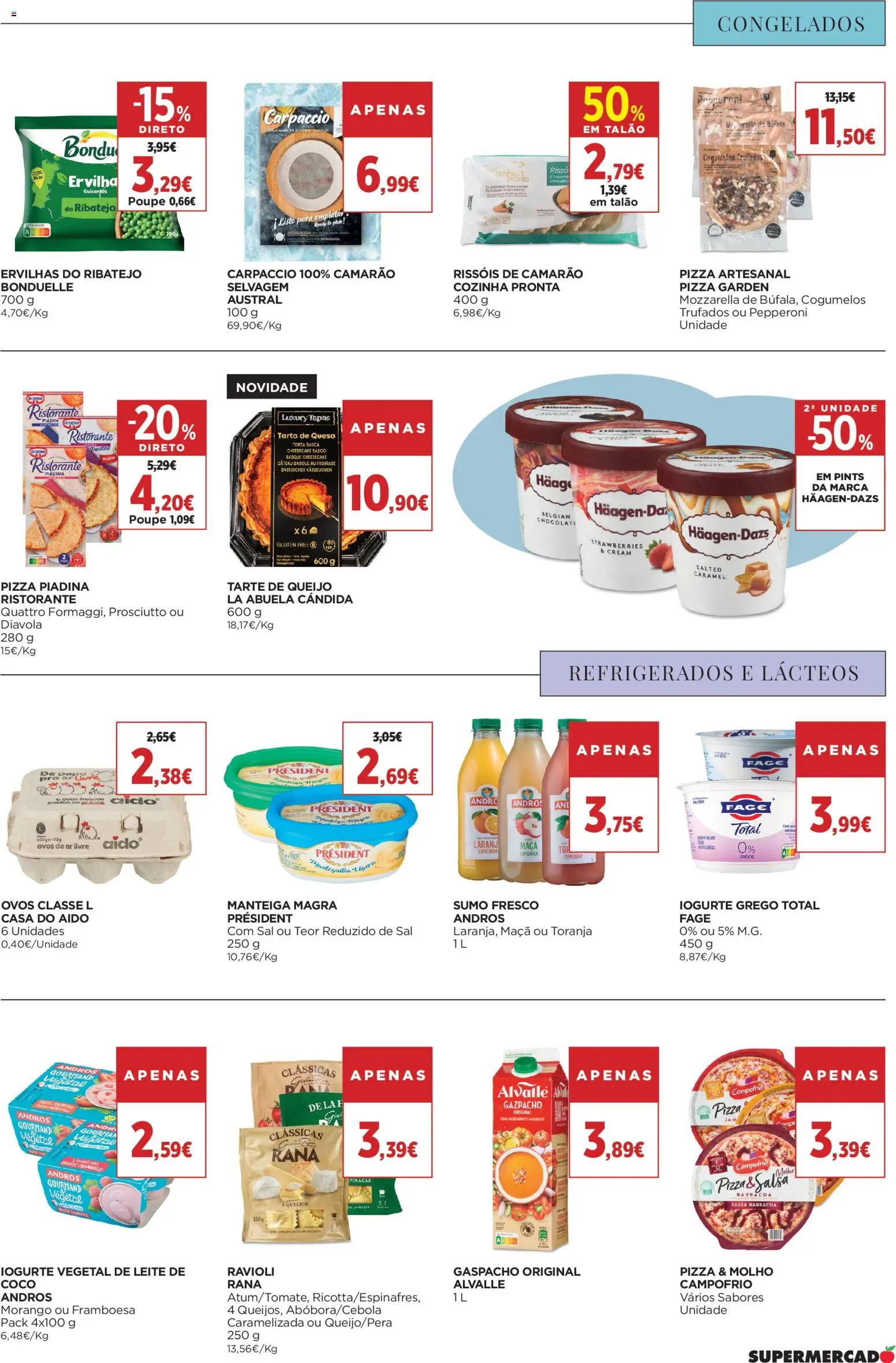 El Corte Ingles folheto │ válido de 16/10/2026 | Página: 25 | Produtos: Camarão, Carpaccio, Leite, Queijo