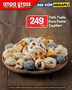 03 Temmuz 2026 tarihinden itibaren geçerli olan Anpa Gross kataloğu önizlemesi