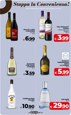 Anteprima del volantino COOP volantino Superstore Sicilia valido a partire dal 10/07/2026 | Pagina: 34 | Prodotti: Prosecco, Vino, Rum, Spumante