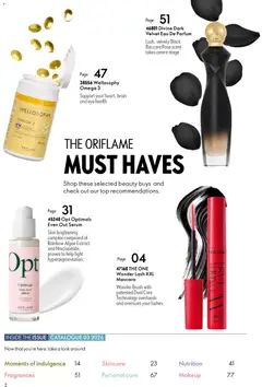 Offer preview "Oriflame - Catalogue 7/2026" | Page: 2 | Products: Brush, Mascara