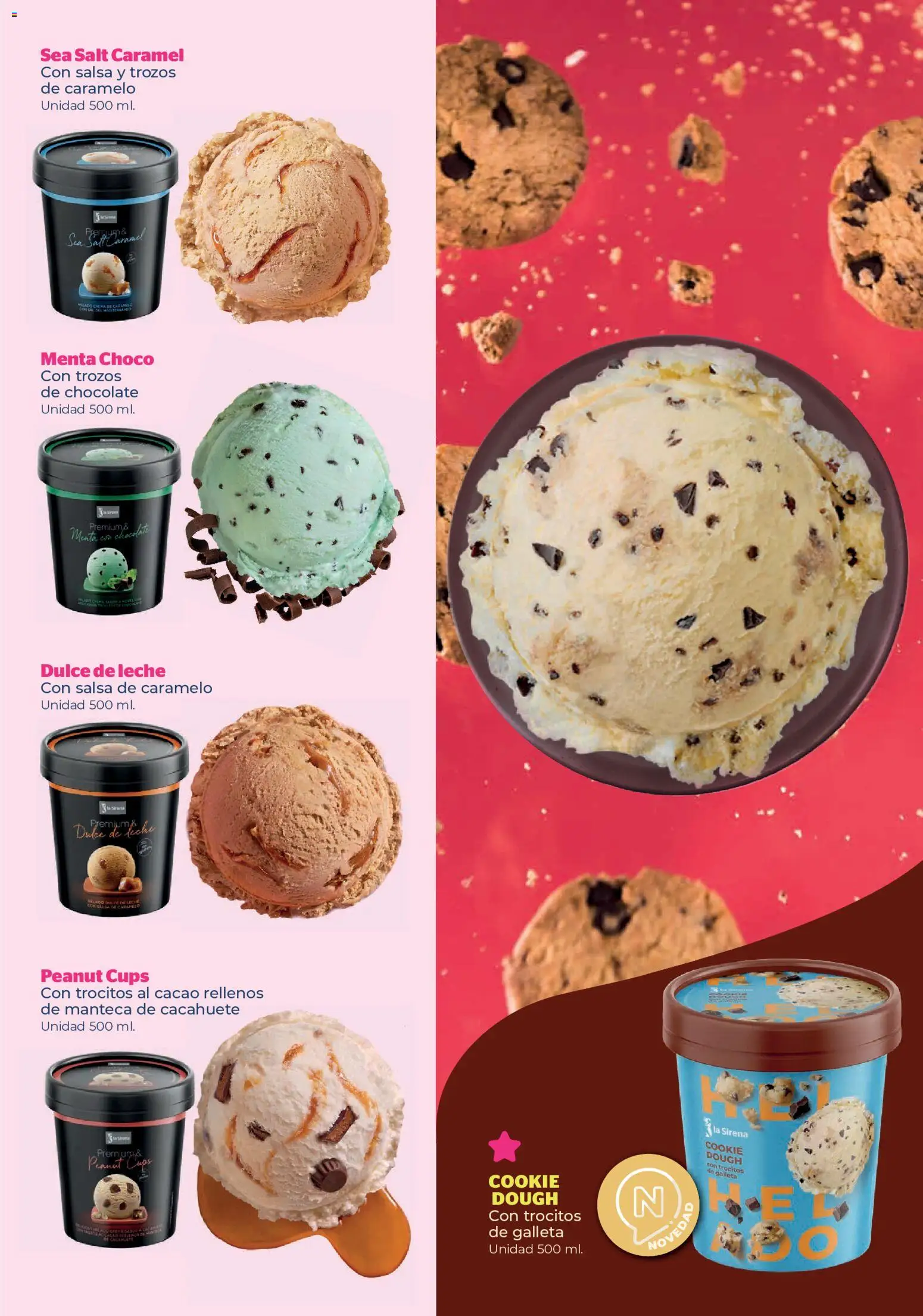 La Sirena Catálogo de helados │ válido desde el 30/07/2026 | Página: 31 | Productos: Leche, Manteca, Chocolate, Crema