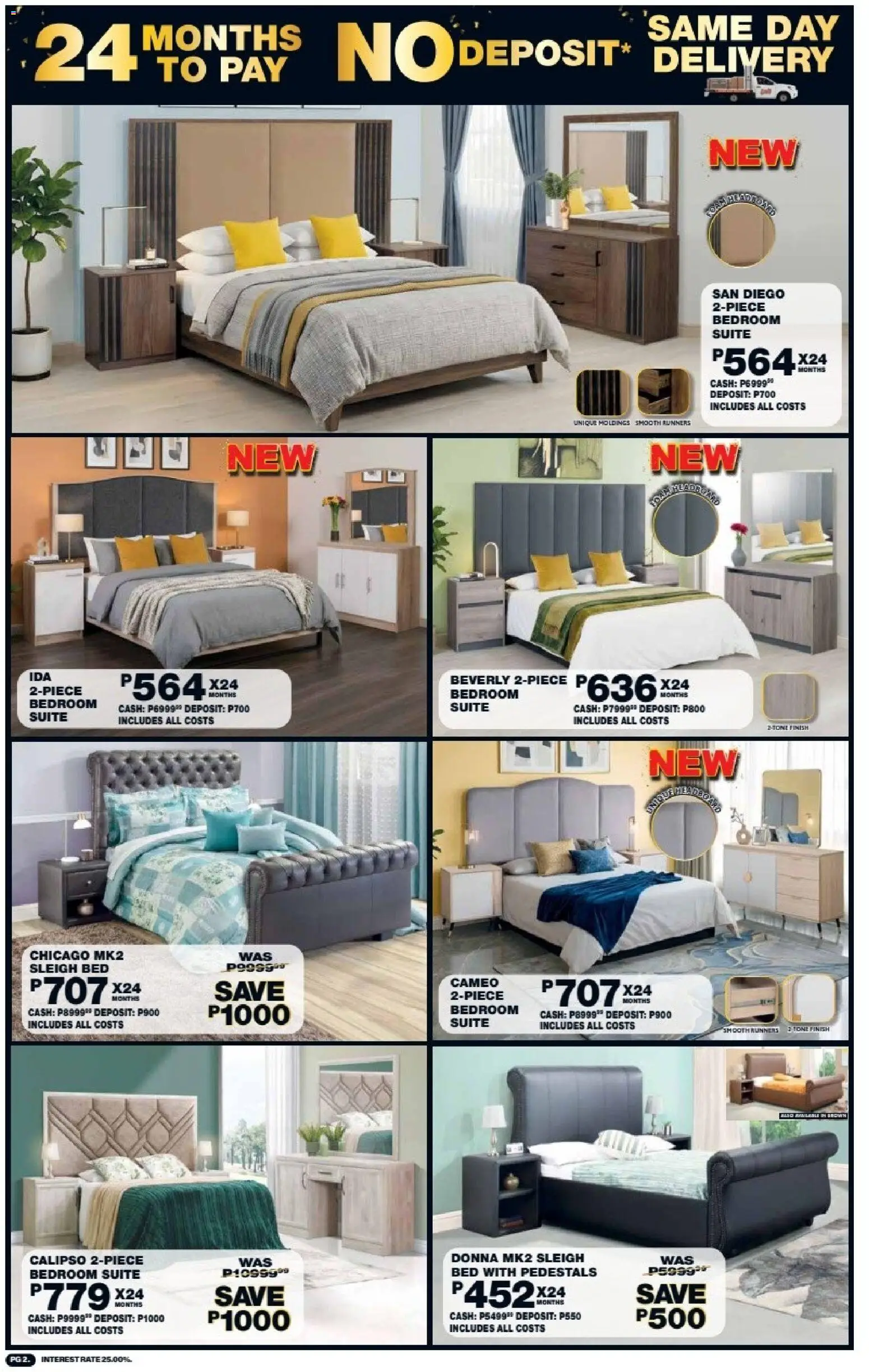 New Lewis Stores catalogue – valid from 10/08/2026 | Page: 2 | Products: Bed