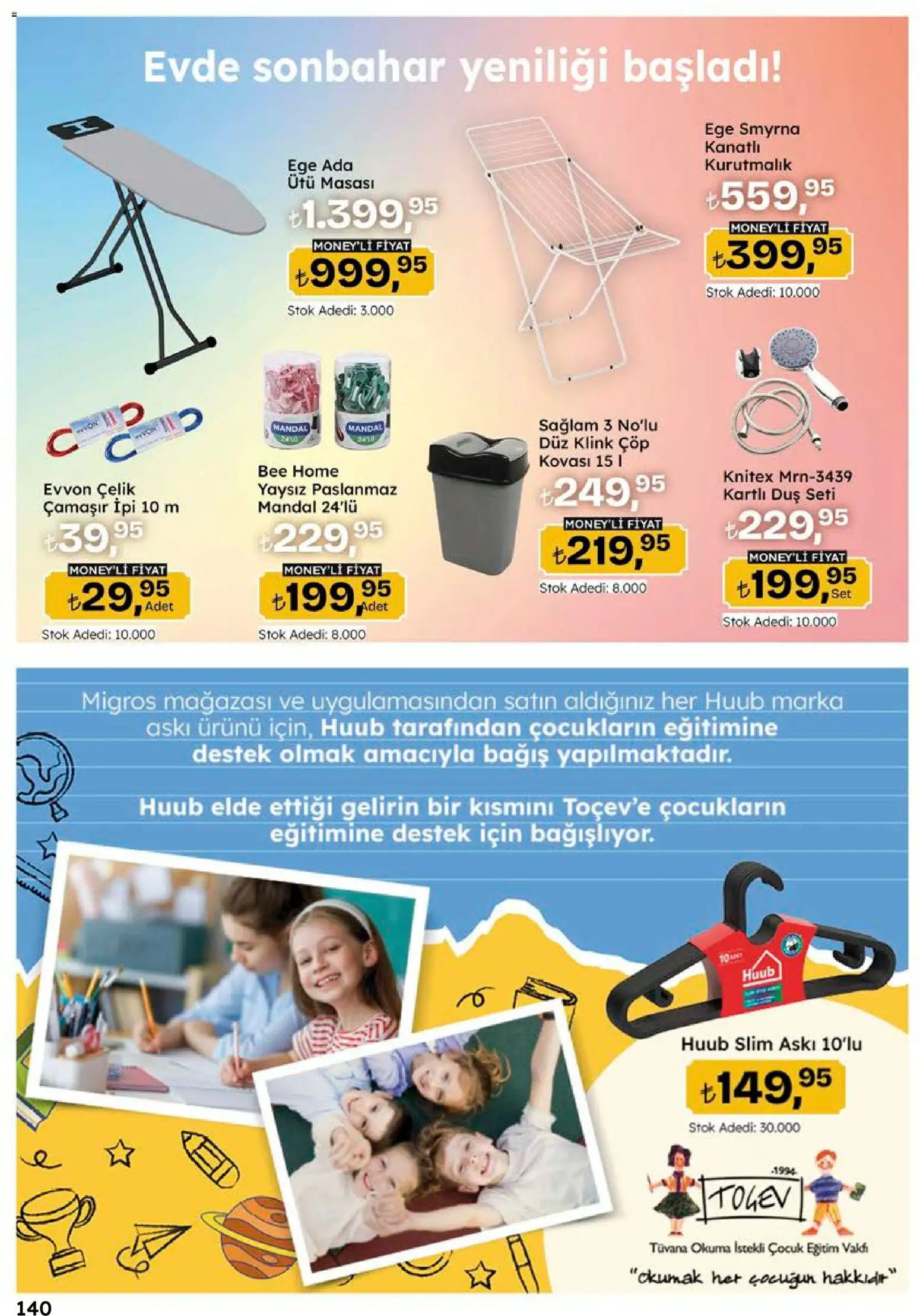 Migros Katalog - 5M Migroskop Dijital - 10 Eylül 2026 tarihinden itibaren geçerlidir | Sayfa: 140 | Ürünler: Askı, Çamaşır ipi, Duş, Ütü