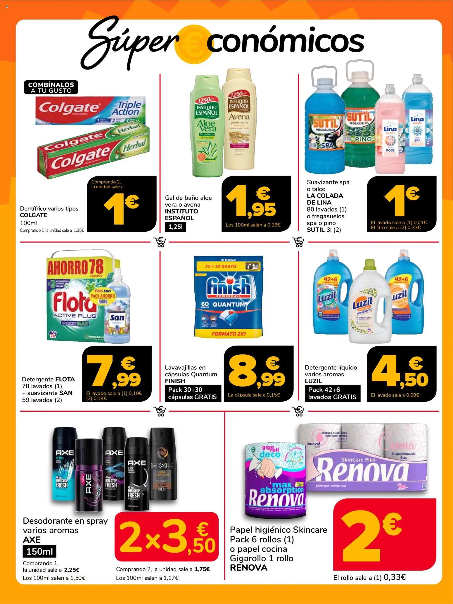 Supeco - folleto │ válido desde el 22/10/2026 | Página: 10 | Productos: Cápsulas, Detergente, Gel de baño, Lavavajillas