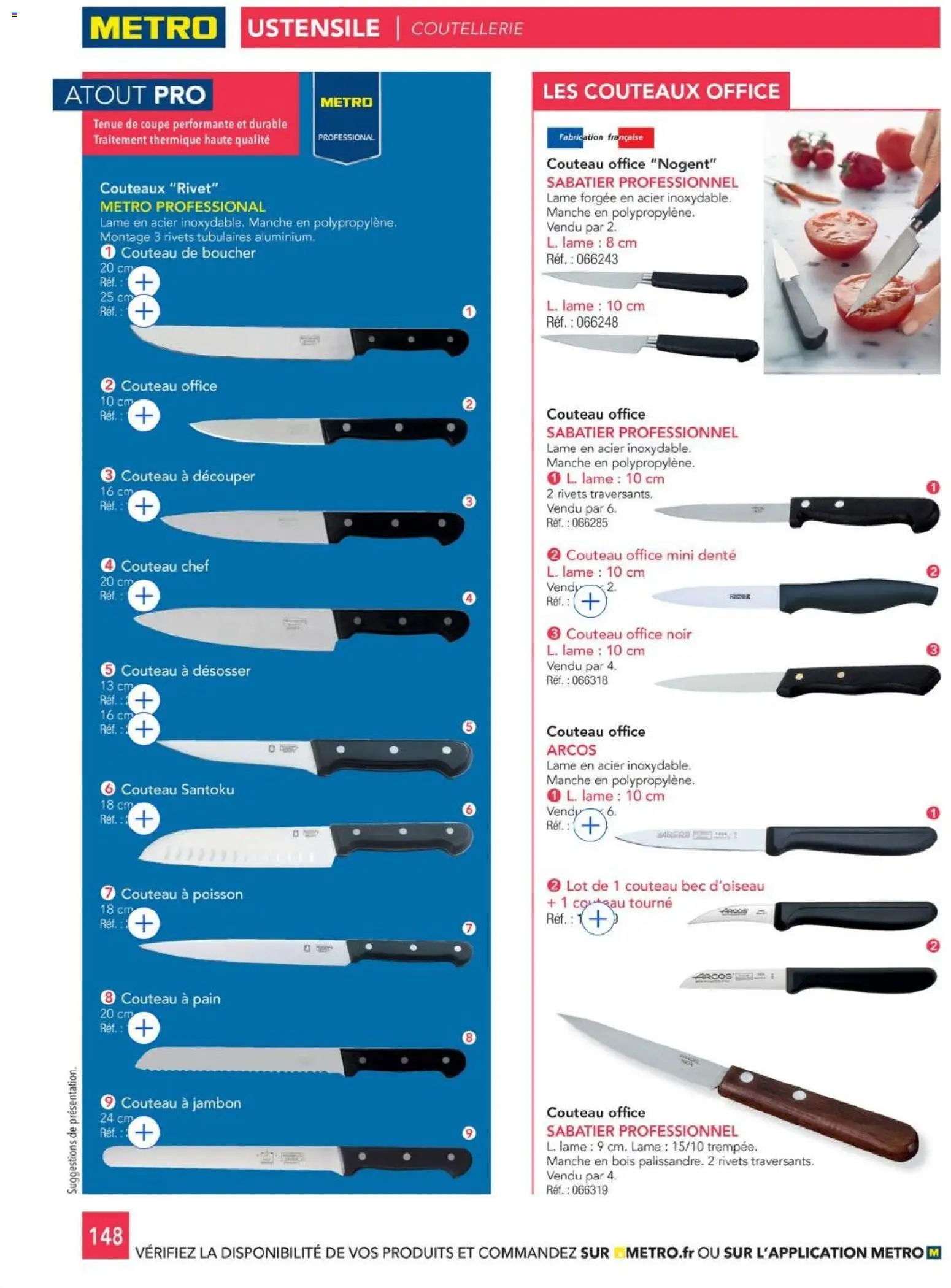 {H1} | Page: 148 | Produits: Pain, Jambon, Poisson