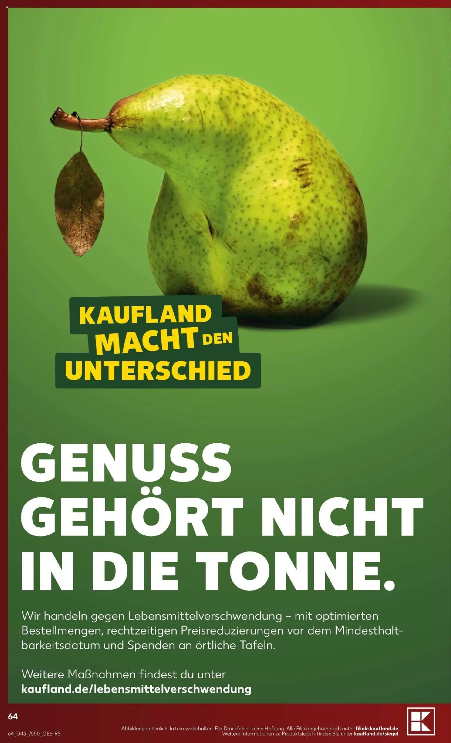 Kaufland Prospekt Hannover – gültig ab 18.10.2026 | Seite: 64