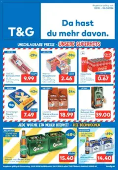T&G Flugblatt ab 22.10.2026 gültig