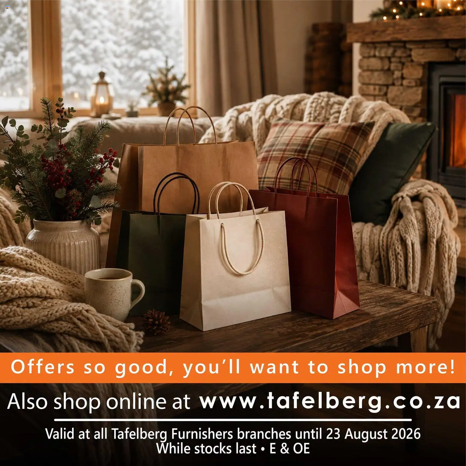 New Tafelberg Furnishers catalogue – valid from 12/08/2026 | Page: 1