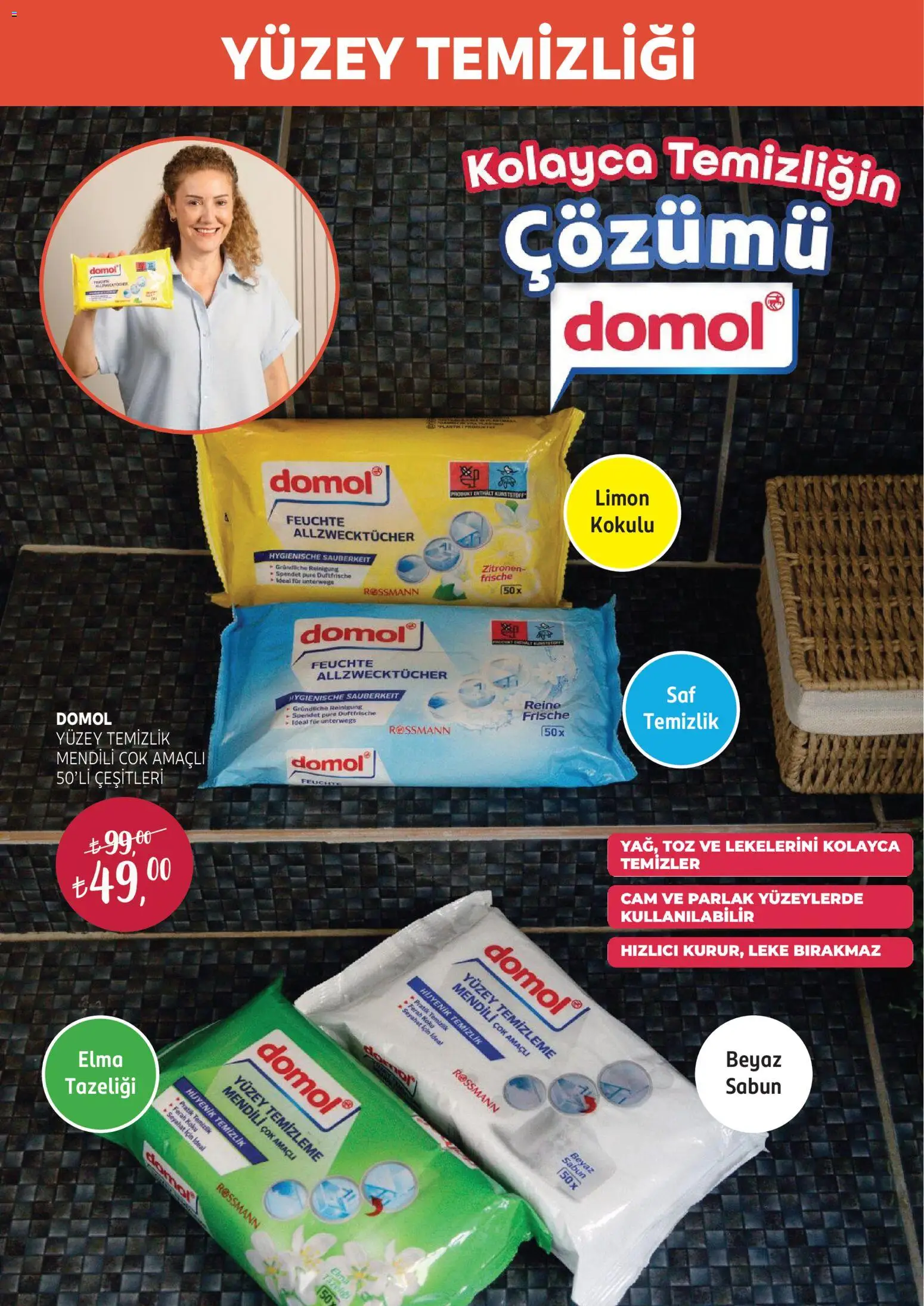 Rossmann - Temiizlik Festivali Kataloğu - 30.04.2026 tarihinden itibaren geçerlidir | Sayfa: 7 | Ürünler: Sabun, Elma, Koku, Limon