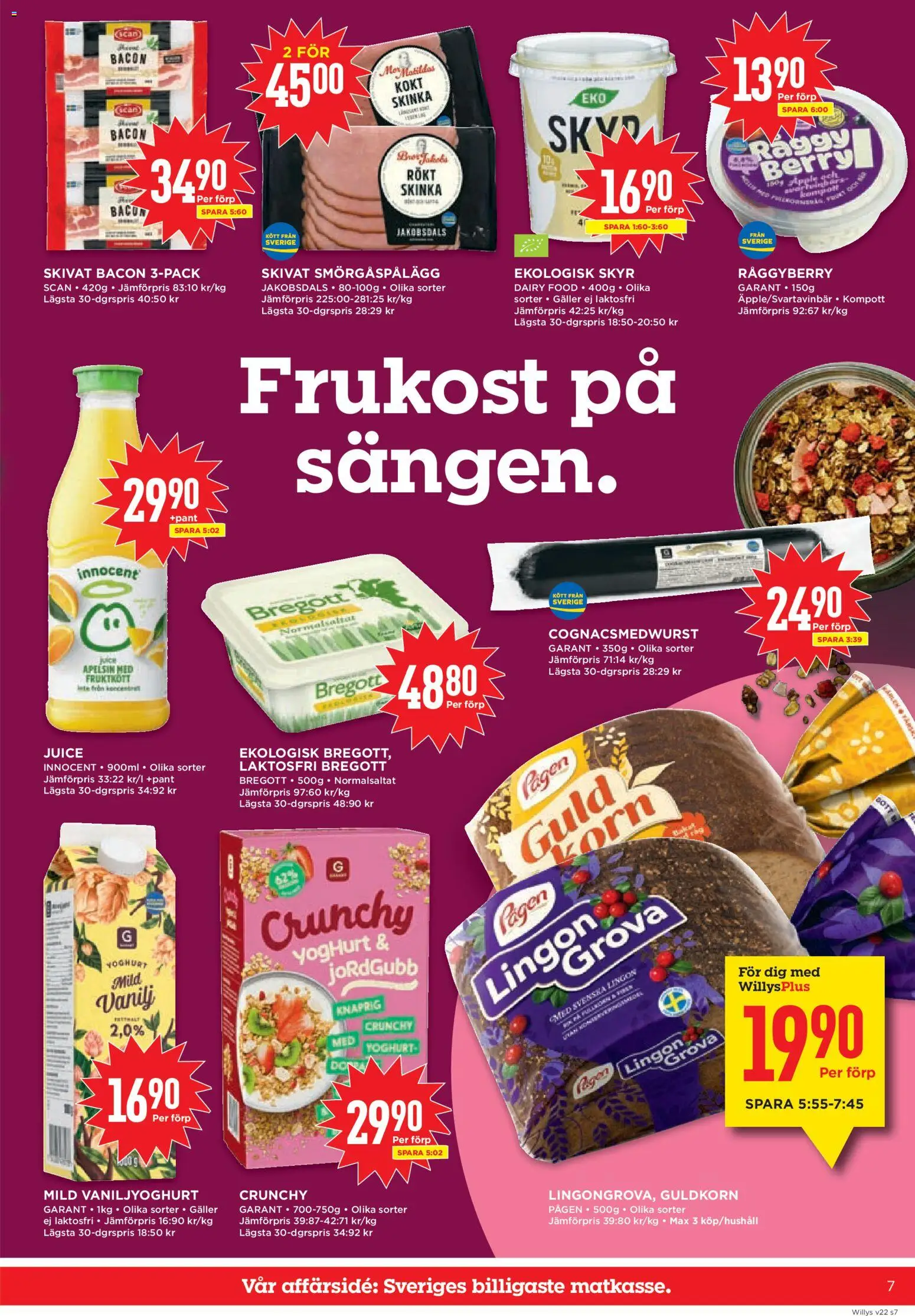Willys reklamblad aktuell från 25.05.2026 | Sida: 7
