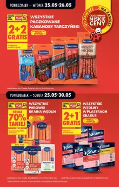 Pogląd oferty "PARÓWKI KRAINA WĘDLIN, All Kraina Wędlin frankfurters" - ważna od 25.05.2026 | Strona: 5