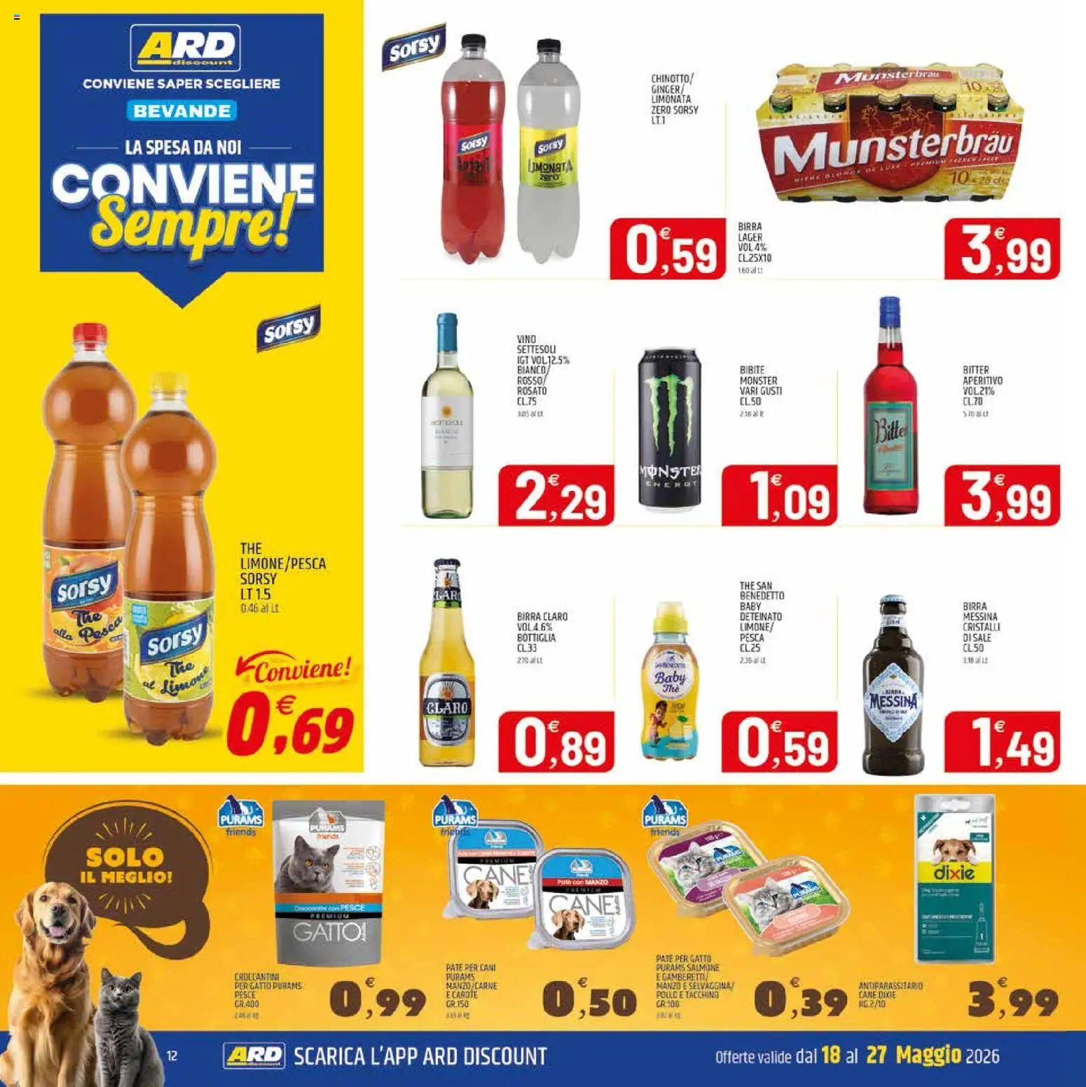 Volantino ARD Discount del 18.05.2026 | Pagina: 12