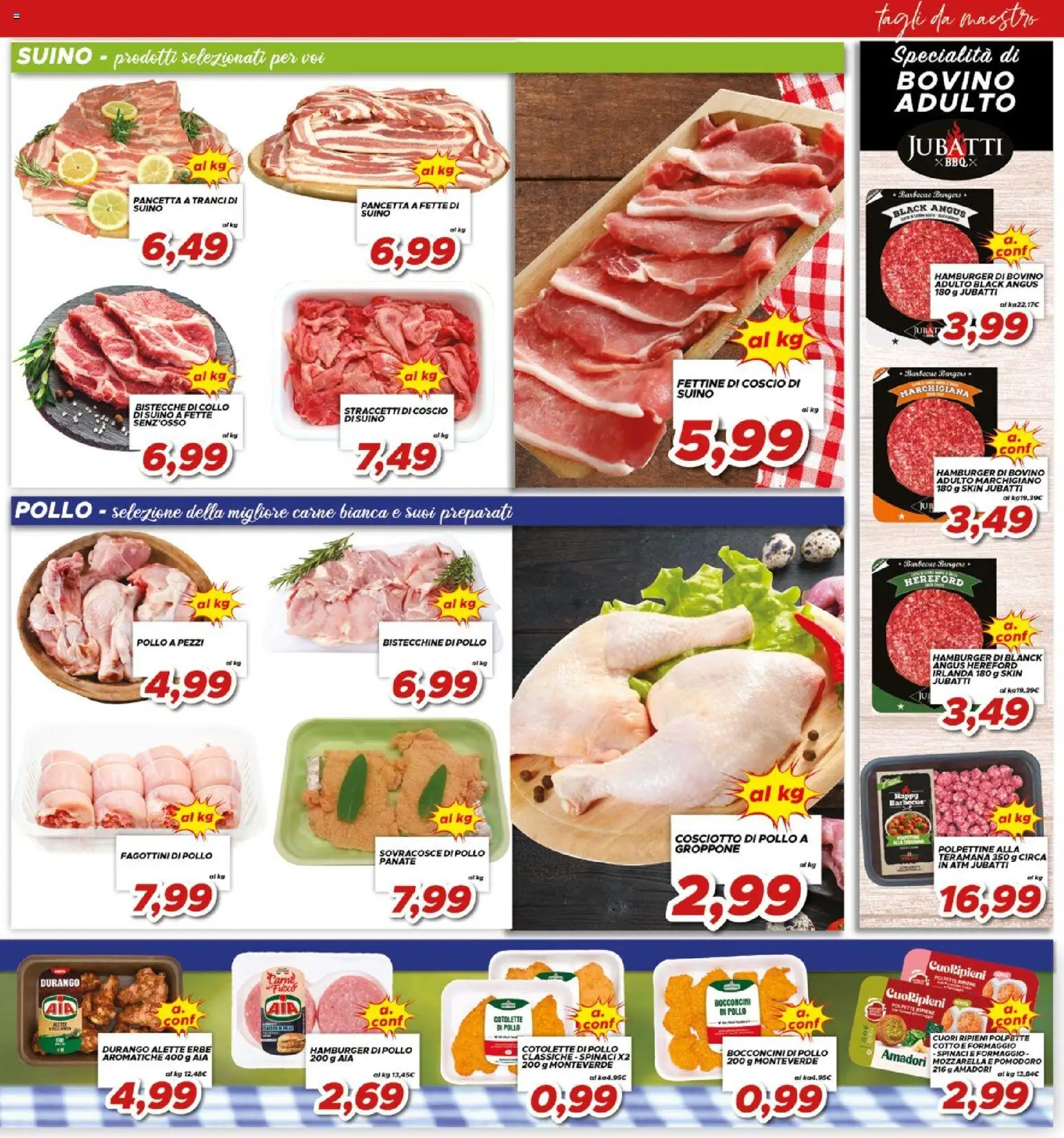 Volantino Ma Supermercati del 23/09/2026 | Pagina: 11 | Prodotti: Erbe, Pancetta, Mozzarella, Specialità