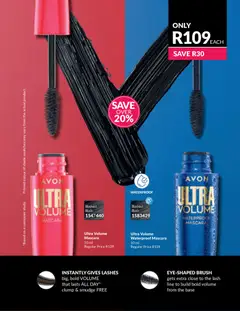 Avon specials catalogue – valid from 01.06.2026 | Page: 77 | Products: Brush, Mascara
