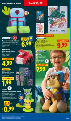 LIDL - Prévisualisation de Parure de lit licence, Ex. 100 % Polyester. Taille normale. Fermeture zippée pour une mise en place facile et rapide. La parure au choix. valide à partir de 30/07/2026 | Page: 31