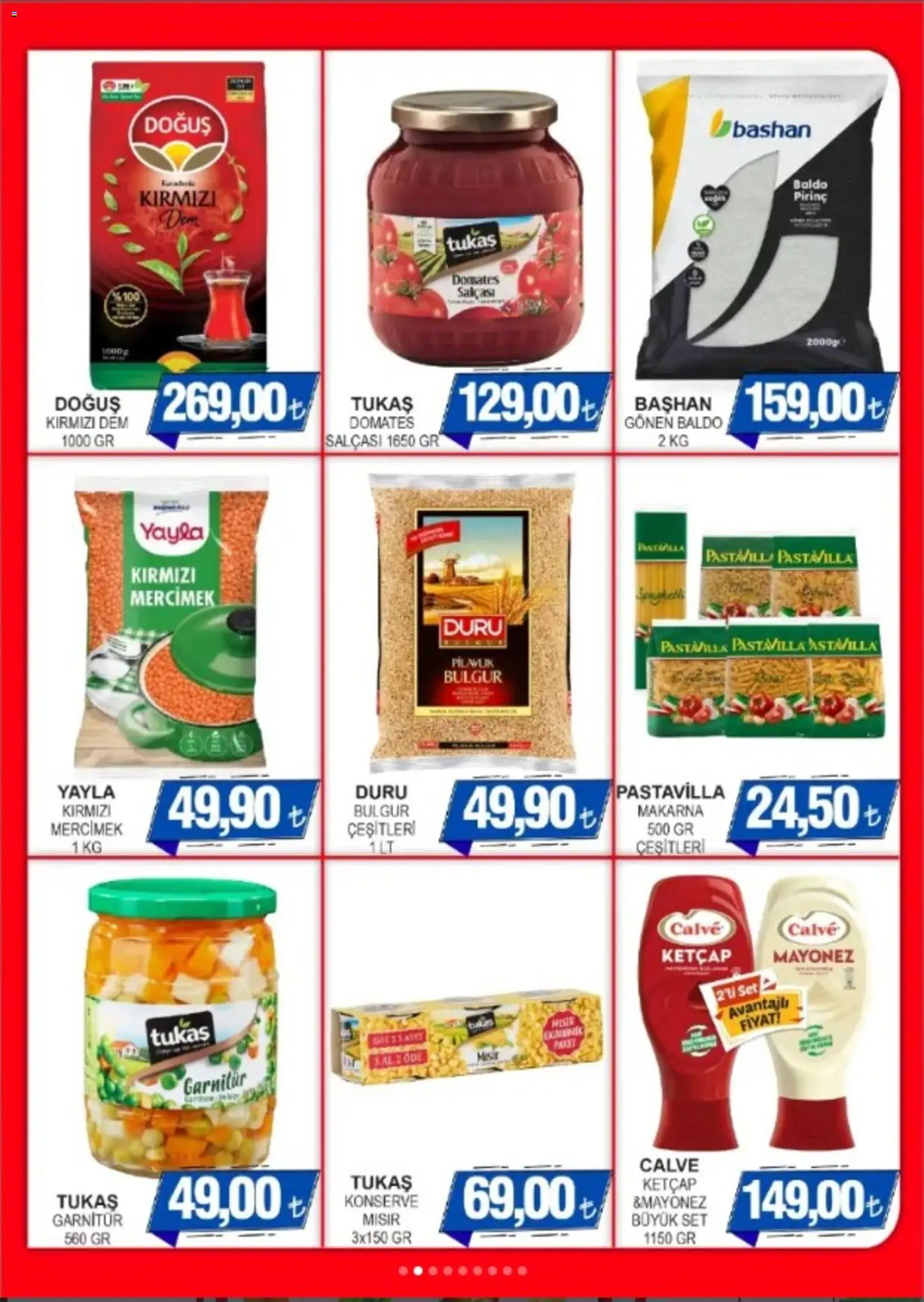 Furpa - Katalog Muhteşem Fiyatlar - 02 Ekim 2026 tarihinden itibaren geçerlidir | Sayfa: 2 | Ürünler: Mercimek, Pirinç, Mayonez, Mısır