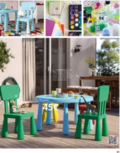 Vista previa IKEA - Muebles de exterior válido desde el 01/09/2026 | Página: 41 | Productos: Muebles, Mesa, Mesa para niños