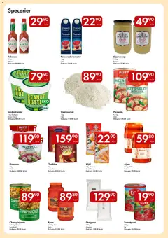 Snabbgross erbjudanden - Förhandsvisning av reklamblad från butik Snabbgross aktuell från 29/06/2026 | Sida: 11 | Produkter: Tomatpure, Oregano, Tabasco, Champinjoner