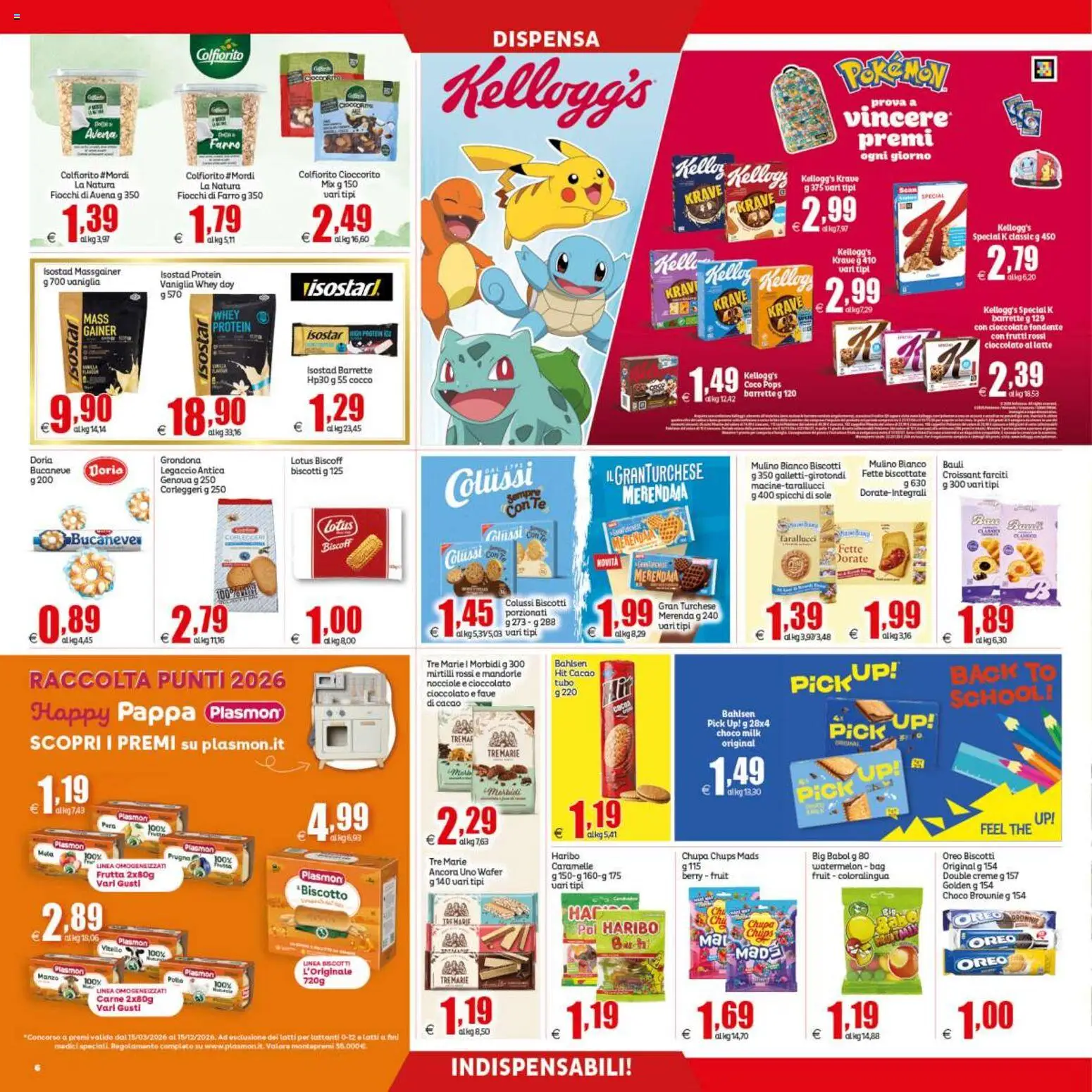 Volantino Elite Supermercati del 04/09/2026 | Pagina: 6 | Prodotti: Vaniglia, Tubo, Carne, Mirtilli rossi