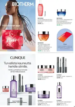 Sokos-mainoslehti voimassa 20.04.2026 alkaen | Sivu: 63 | Tuotteet: Eau de toilette, Ripsiväri, Meikinpoistoaine, Silmänympärysvoide