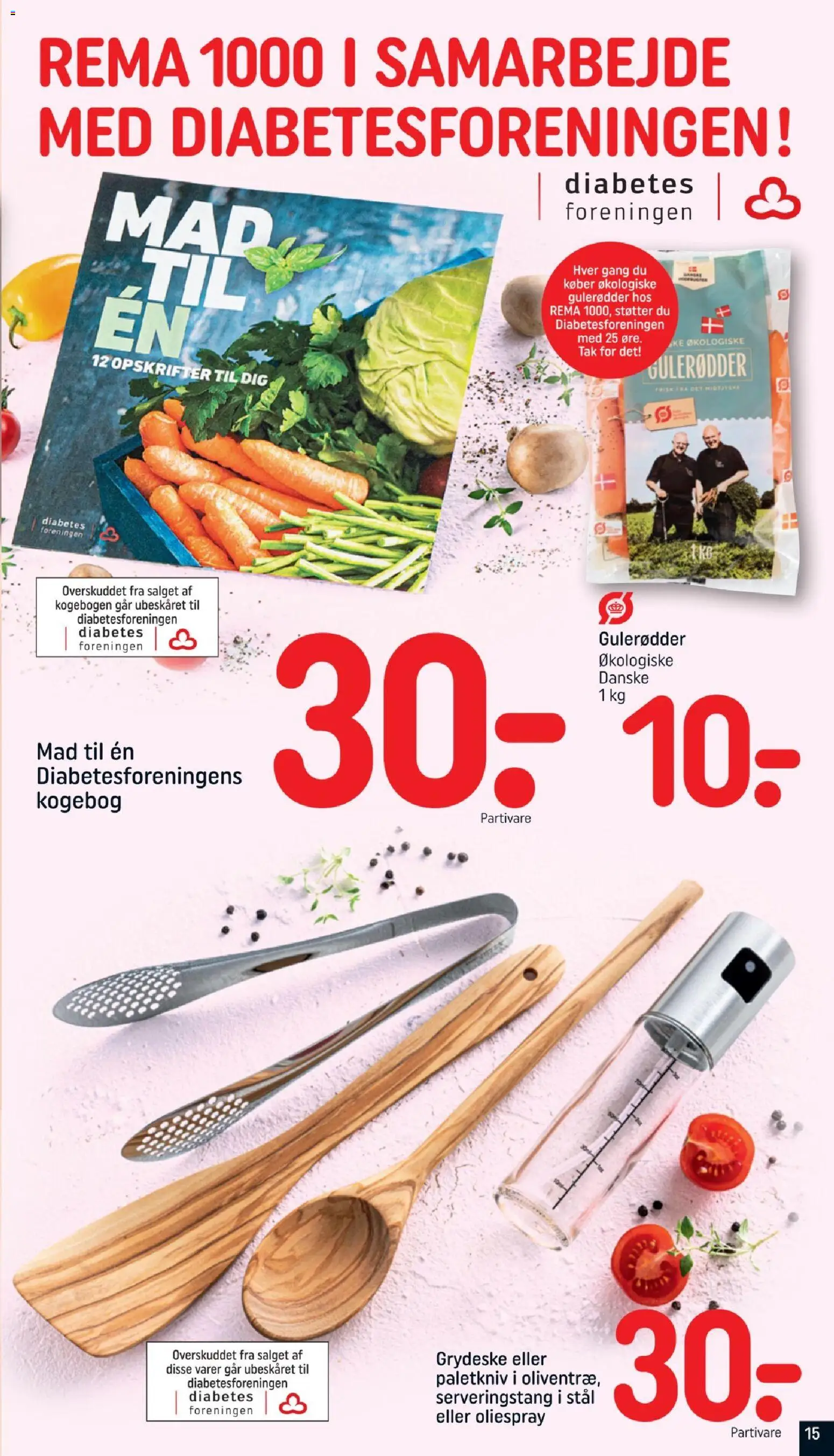 Rema 1000 tilbudsavis – gyldig fra 23/08/2026 | Side: 15 | Produkter: Gulerødder