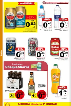 Vista previa Masymas folleto válido desde el 18/09/2026 | Página: 14 | Productos: Cerveza, Cerveza sin gluten, Bebidas, Agua mineral
