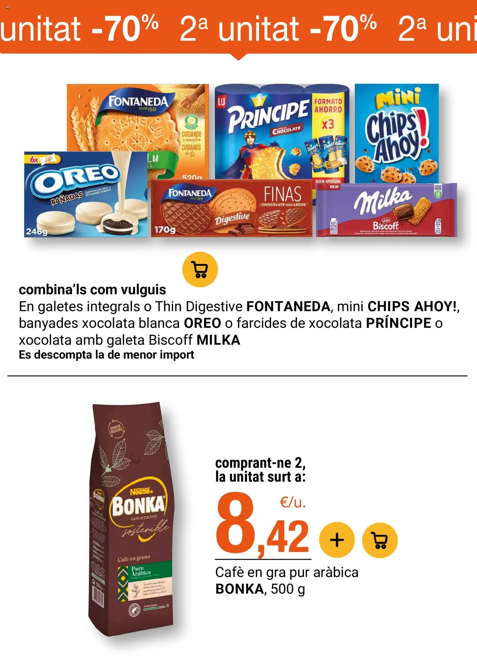 Bonpreu folleto │ válido desde el 29/09/2026 | Página: 56 | Productos: Oreo, Leche, Café, Chocolate con leche