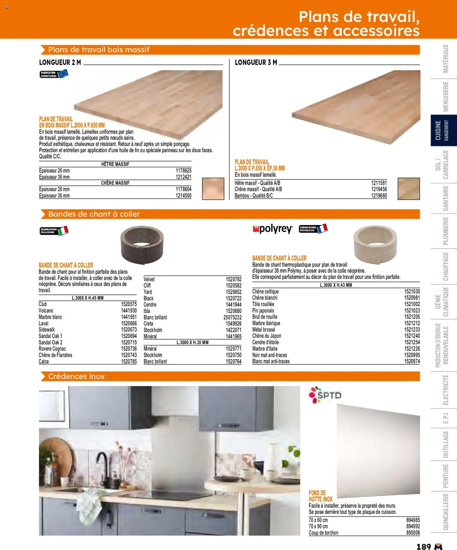 {H1} | Page: 189 | Produits: Huile de lin, Torchon, Cognac, Huile