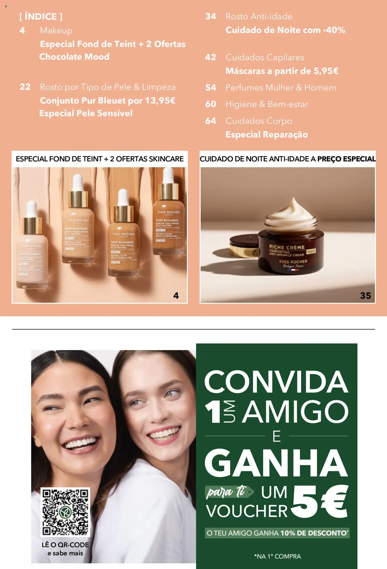 Yves Rocher Catalogo 13 │ válido de 21/10/2026 | Página: 2 | Produtos: Perfumes, Chocolate, Creme